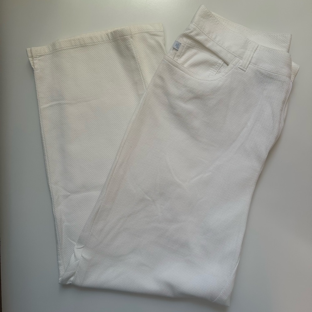 Ralph Lauren Jean Style 98% Cotton 2% Lycra Elastine White Pants - Picture 6 of 6